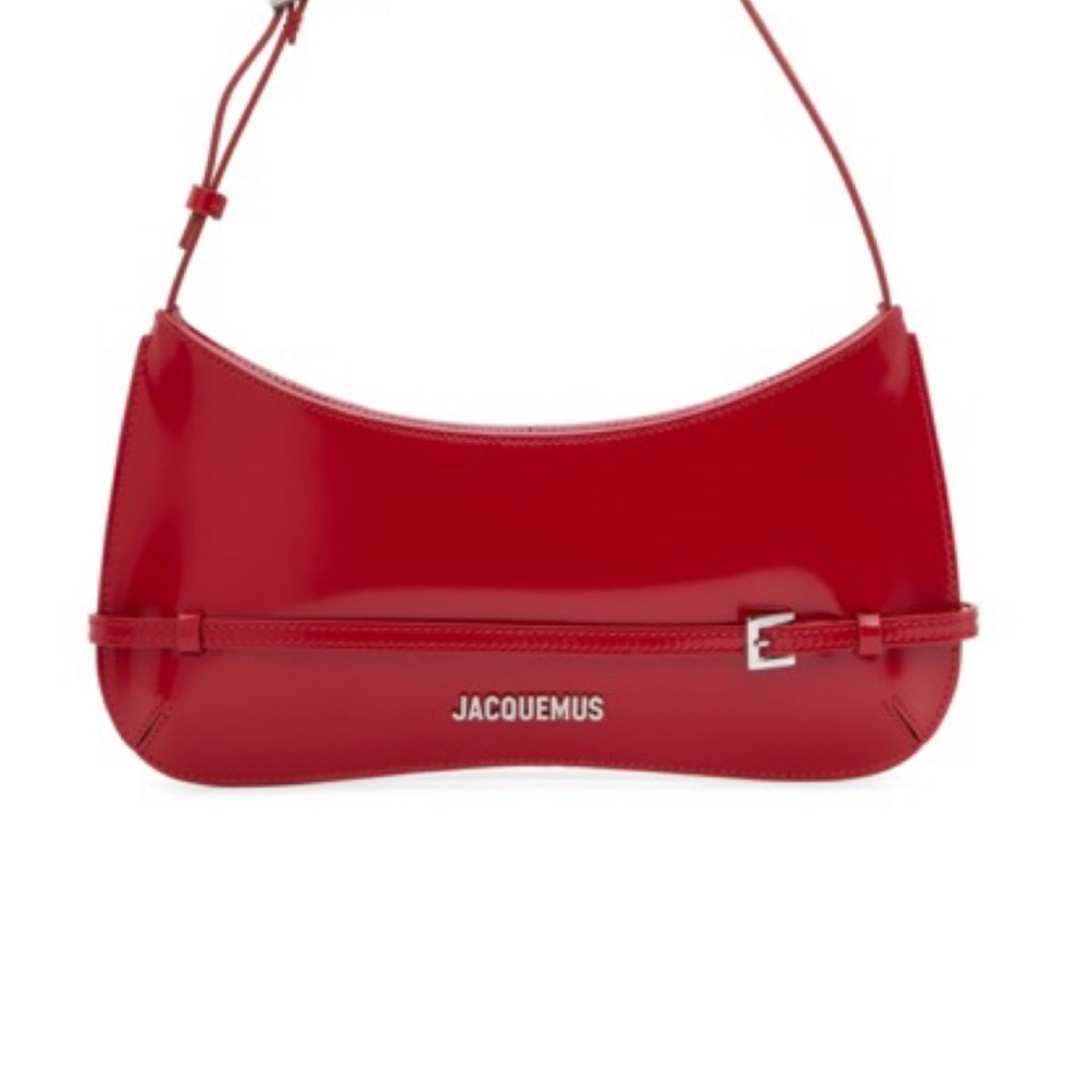 Jacquemus Glossy Red Shoulder Bag